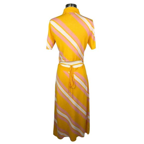 Derek Lam 10 Crosby Aurelia Waist Tie Sweater Dress - Size XL - Picture 6 of 7